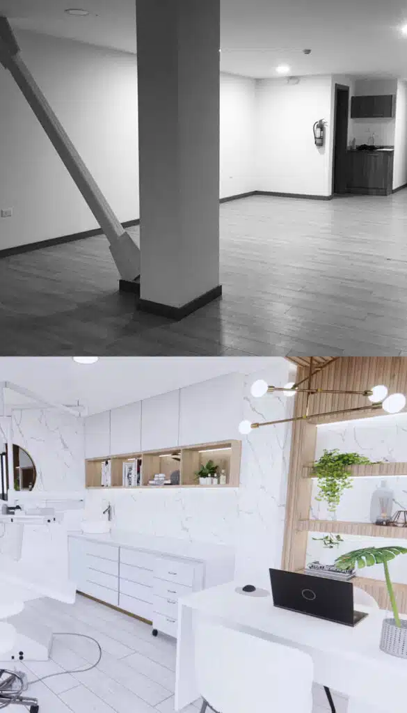 Diseño de interiores consultorios en Ecuador