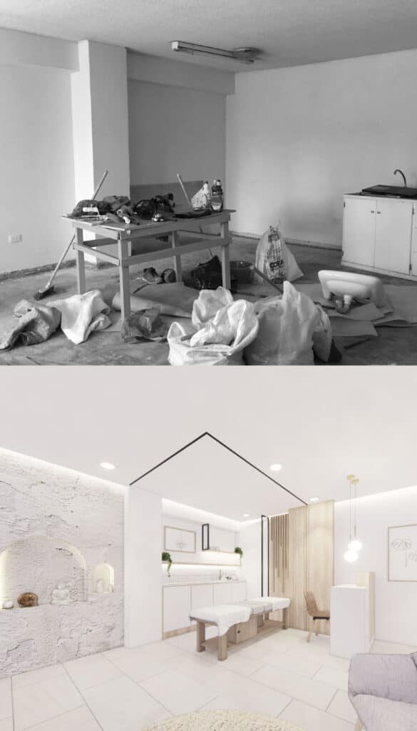 Diseño de interiores consultorios en Ecuador
