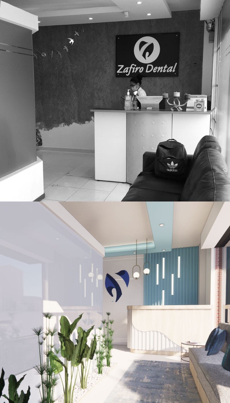 Diseño de interiores consultorios en Ecuador