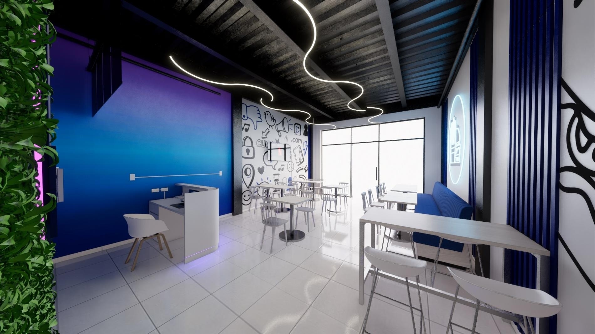 Foto 5 del imagenesDespues del proyecto BURGUERFACE realizado por Loah Diseño interior