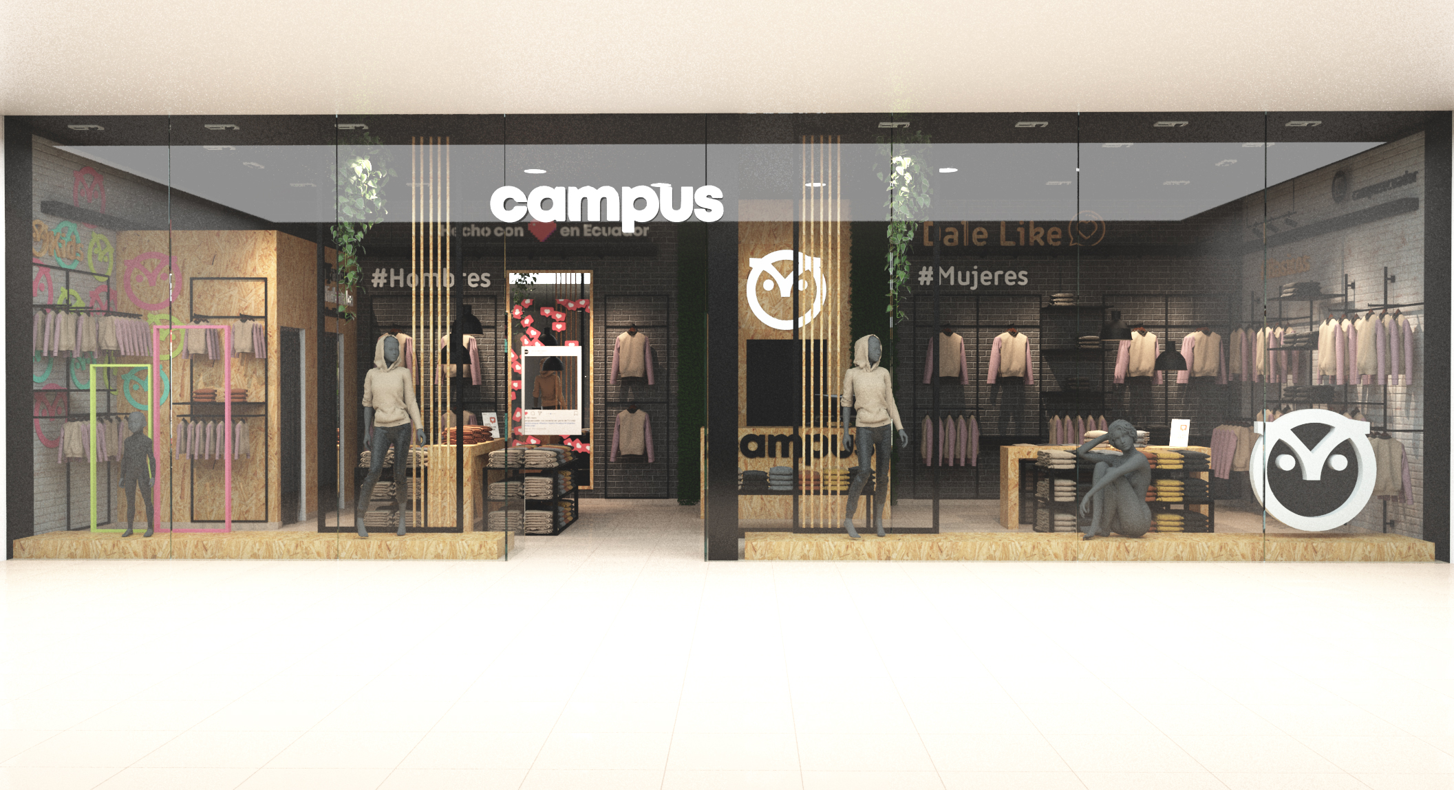 Foto 5 del imagenesRender del proyecto CAMPUS Riobamba realizado por Loah Diseño interior