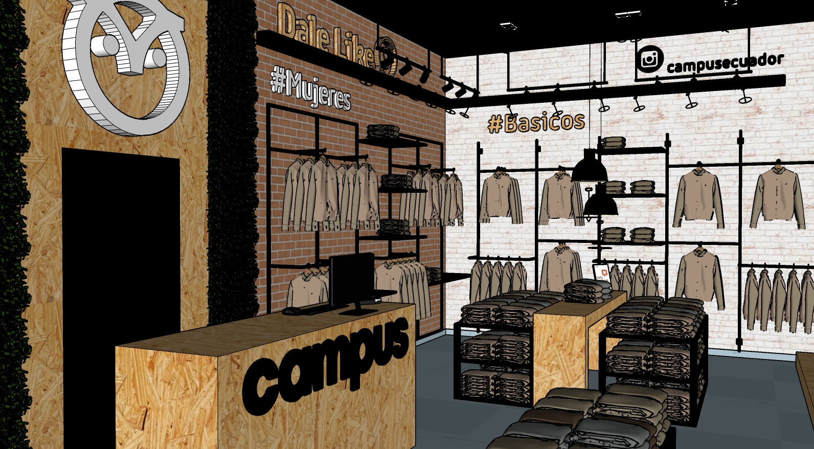 Foto 3 del imagenesVisualizacion del proyecto CAMPUS Riobamba realizado por Loah Diseño interior