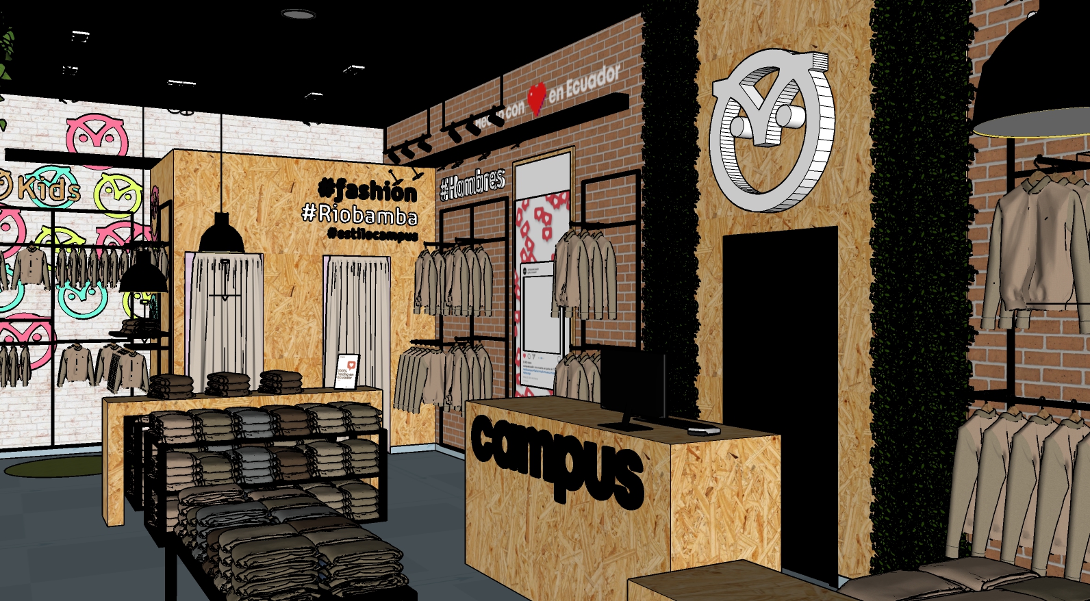 Foto 1 del imagenesVisualizacion del proyecto CAMPUS Riobamba realizado por Loah Diseño interior