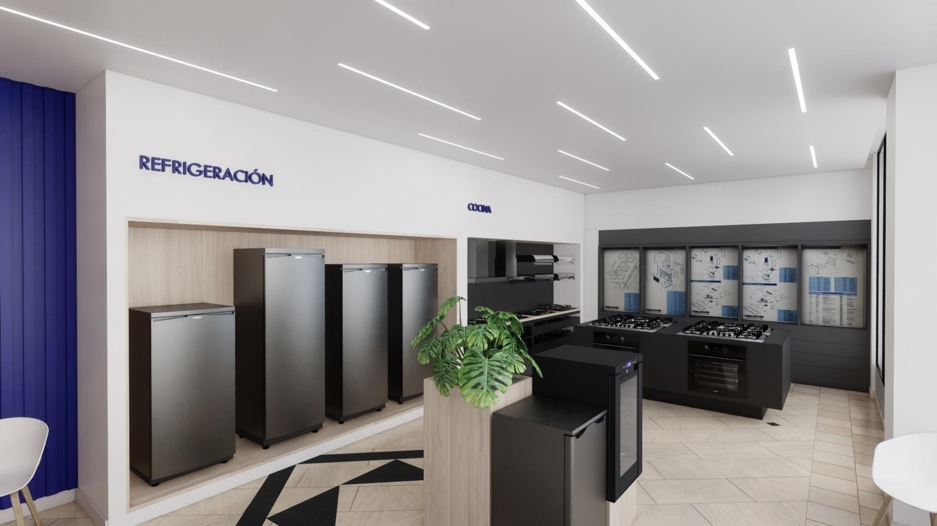 Foto del proyecto CHALLENGER MATRIZ, despues de realizar el proyecto de LOAH Diseño interior