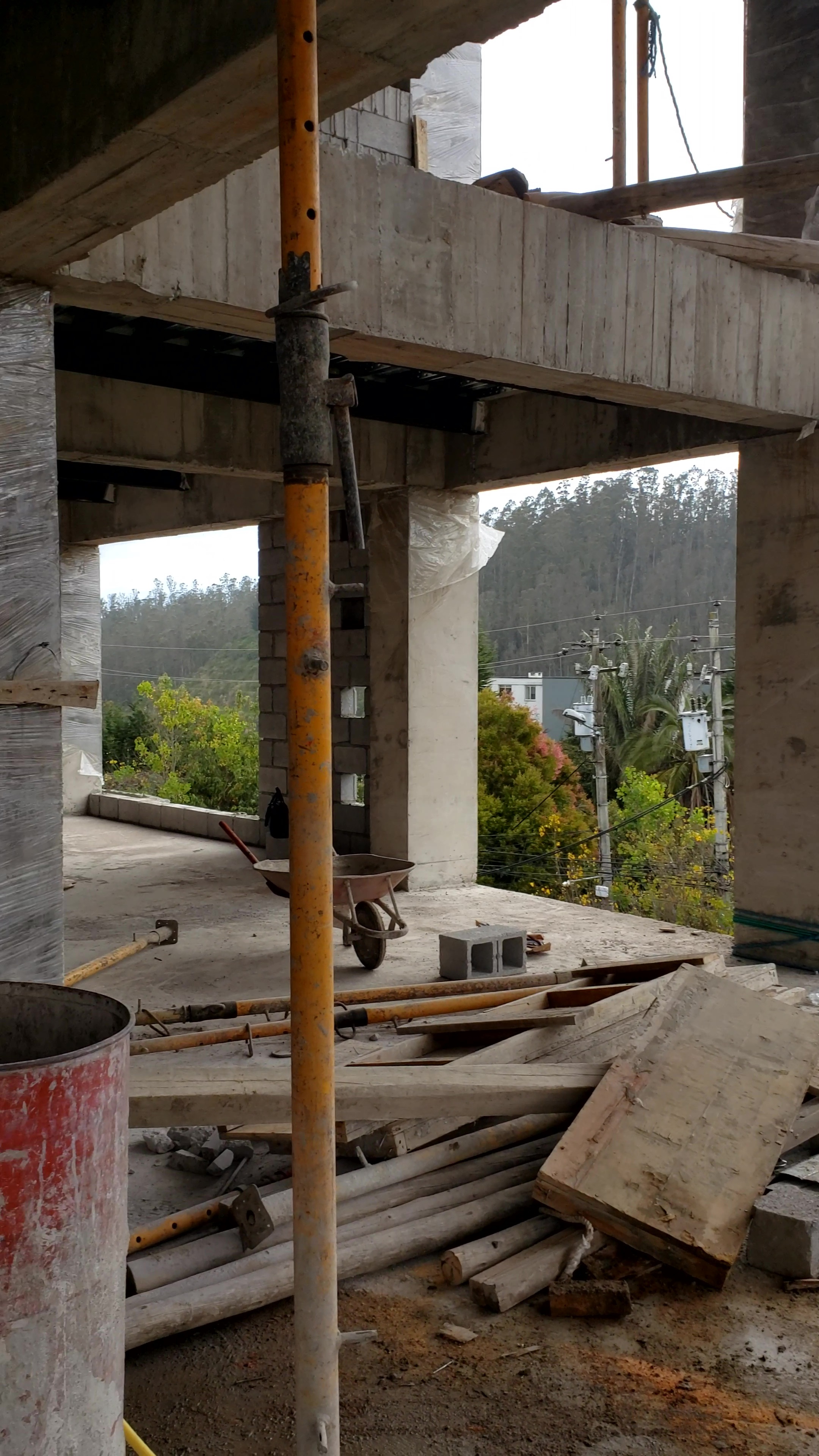 Foto del proyecto Cine en casa PM, antes de realizar el proyecto de LOAH Diseño interior