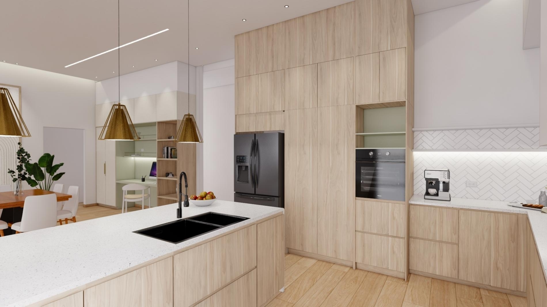 Foto 3 del imagenesDespues del proyecto COCINA SC realizado por Loah Diseño interior