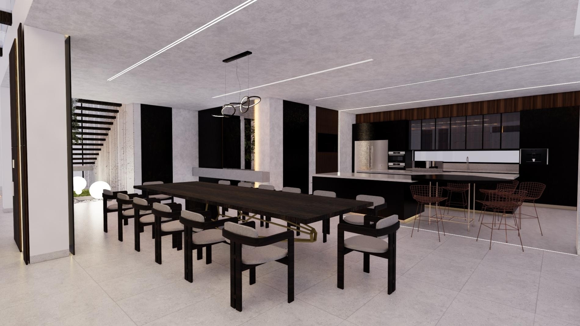 Foto 1 del imagenesDespues del proyecto COMEDOR RESIDENCIA FY realizado por Loah Diseño interior