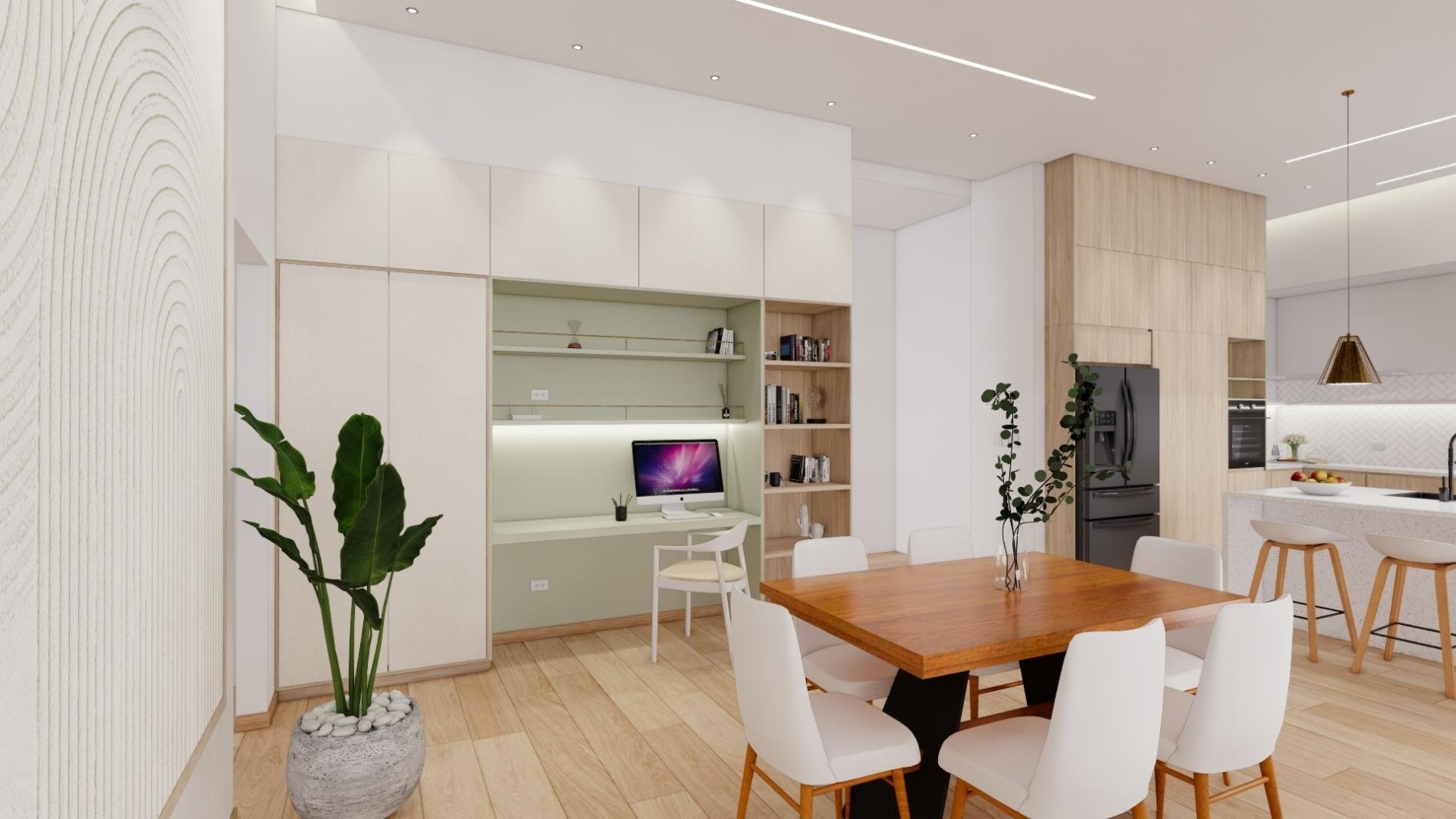 Foto 3 del imagenesDespues del proyecto COMEDOR SC realizado por Loah Diseño interior