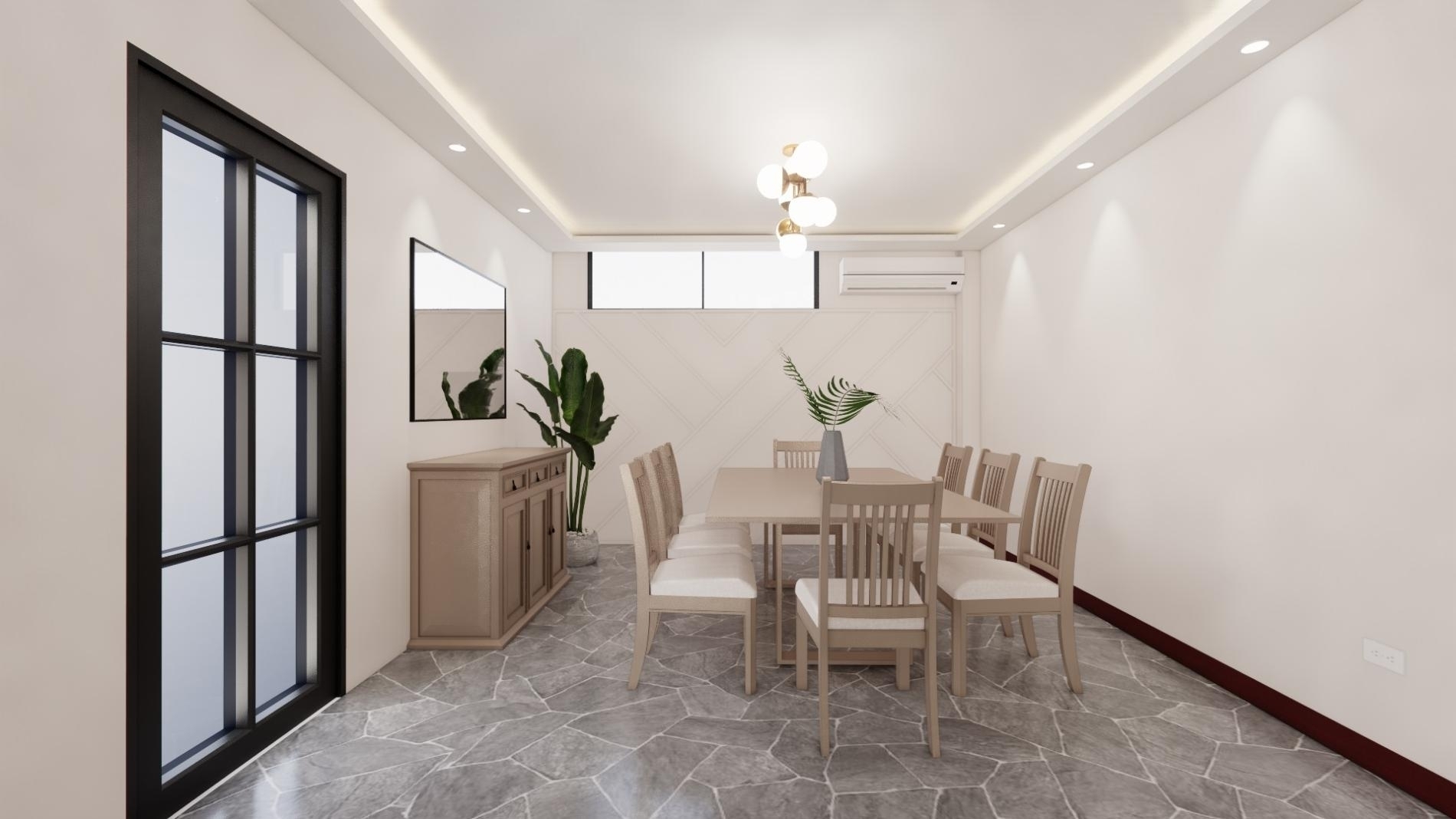 Foto del proyecto COMEDOR WG, despues de realizar el proyecto de LOAH Diseño interior