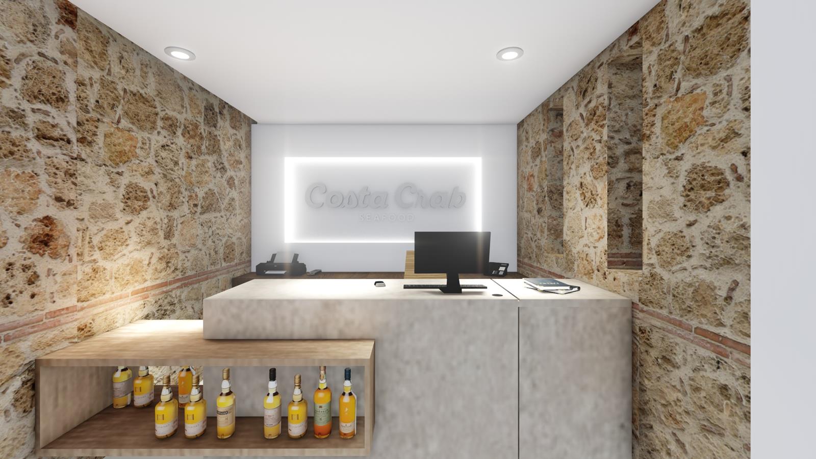 Foto 9 del imagenesDespues del proyecto Costa Crab realizado por Loah Diseño interior