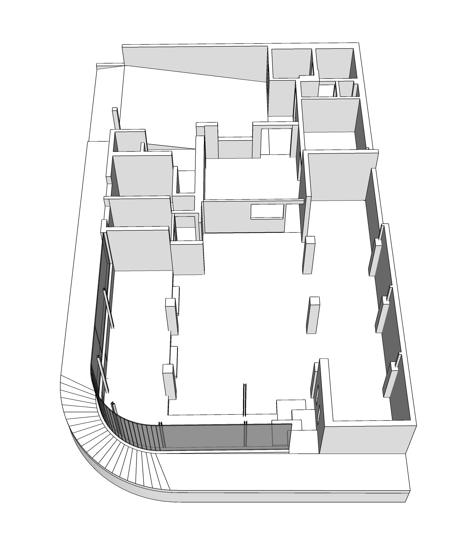 Foto 2 del imagenesDistribucion del proyecto Costa Crab realizado por Loah Diseño interior
