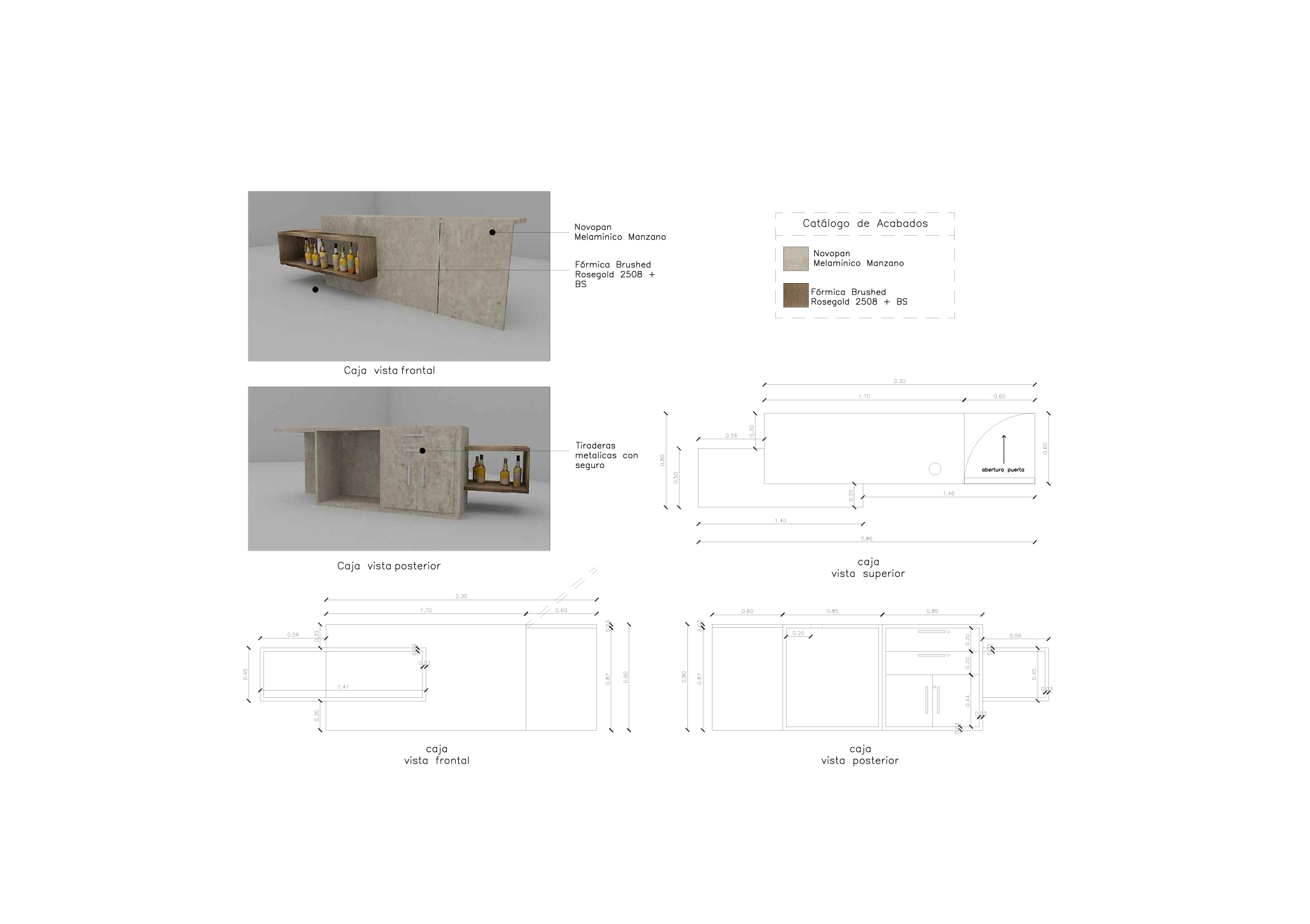 Foto 1 del imagenesPlanos del proyecto Costa Crab realizado por Loah Diseño interior