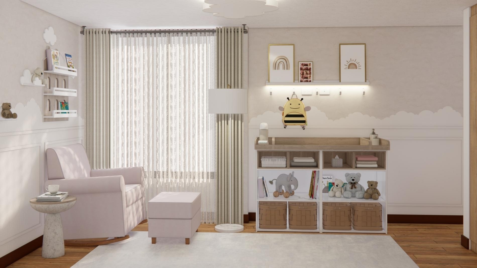 Foto 3 del imagenesDespues del proyecto DORMITORIO BEBES MM realizado por Loah Diseño interior