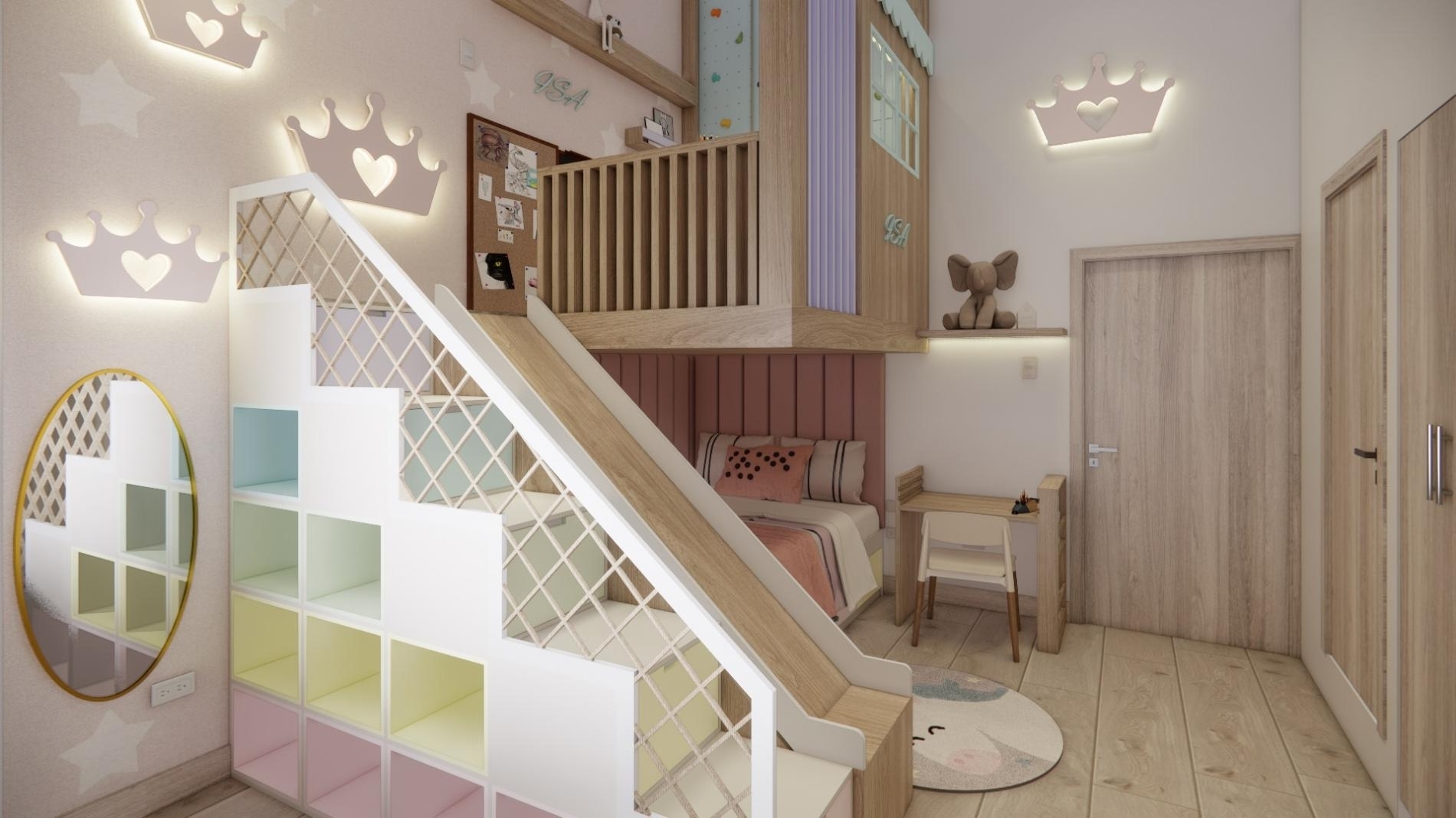 Foto 2 del imagenesDespues del proyecto DORMITORIO INFANTIL 2 RW realizado por Loah Diseño interior