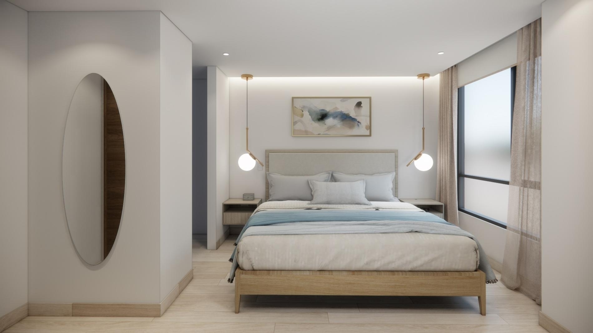 Foto del proyecto DORMITORIO MÁSTER PC, despues de realizar el proyecto de LOAH Diseño interior