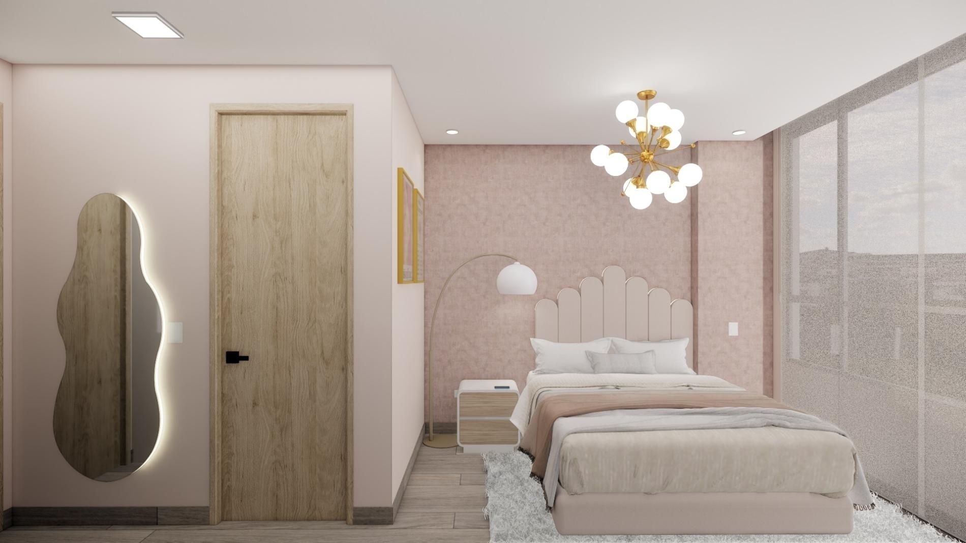 Foto del proyecto DORMITORIO NENA AB, despues de realizar el proyecto de LOAH Diseño interior