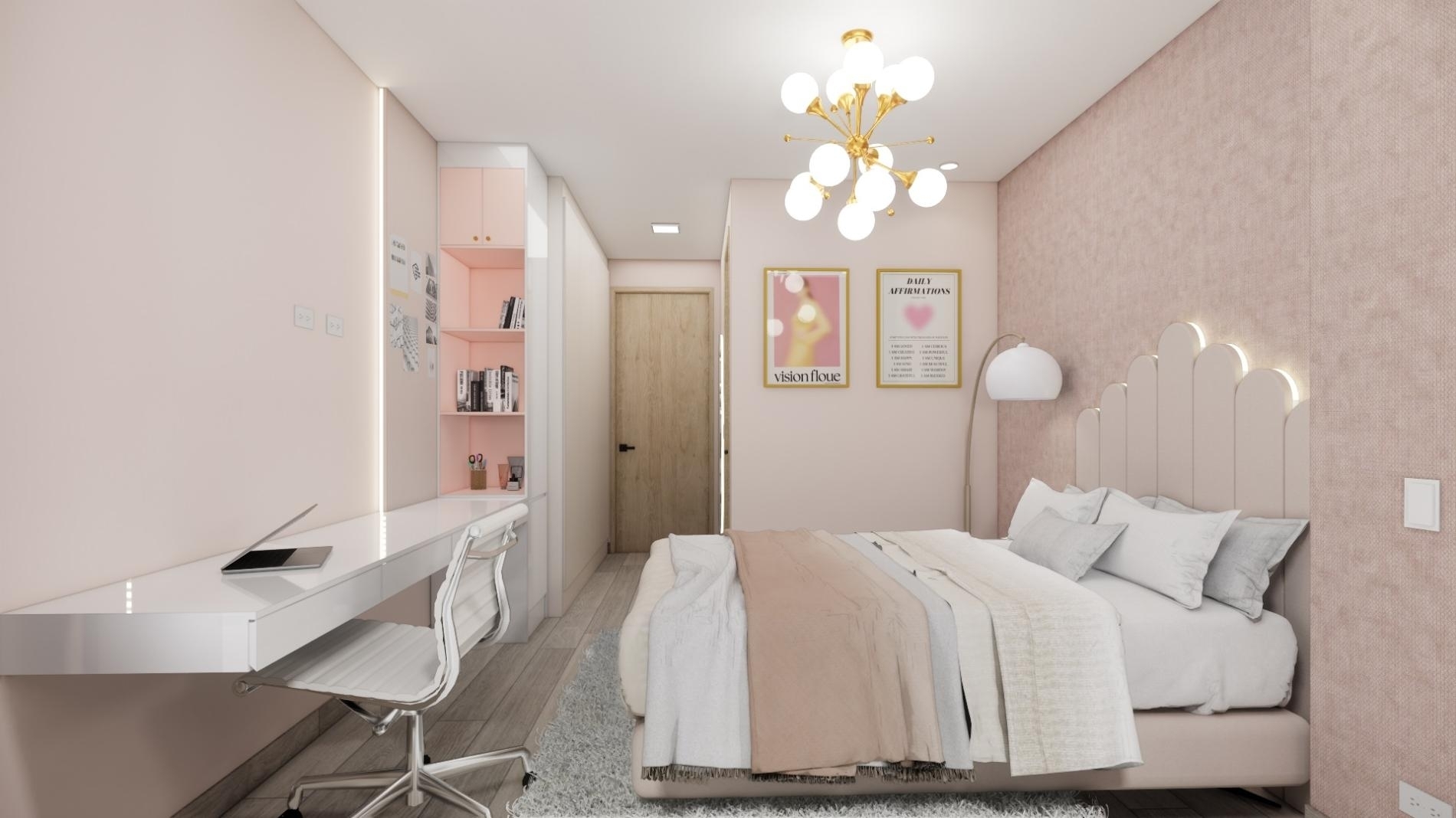 Foto 2 del imagenesDespues del proyecto DORMITORIO NENA AB realizado por Loah Diseño interior