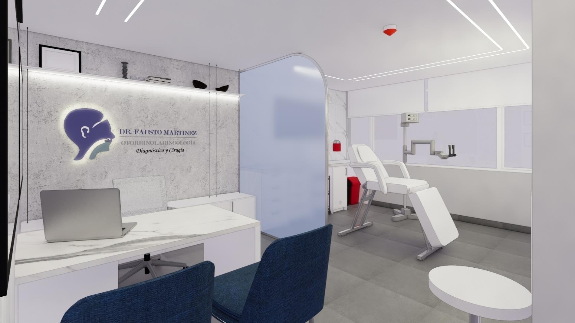 Foto del proyecto DR. FAUSTO MARTINEZ, despues de realizar el proyecto de LOAH Diseño interior