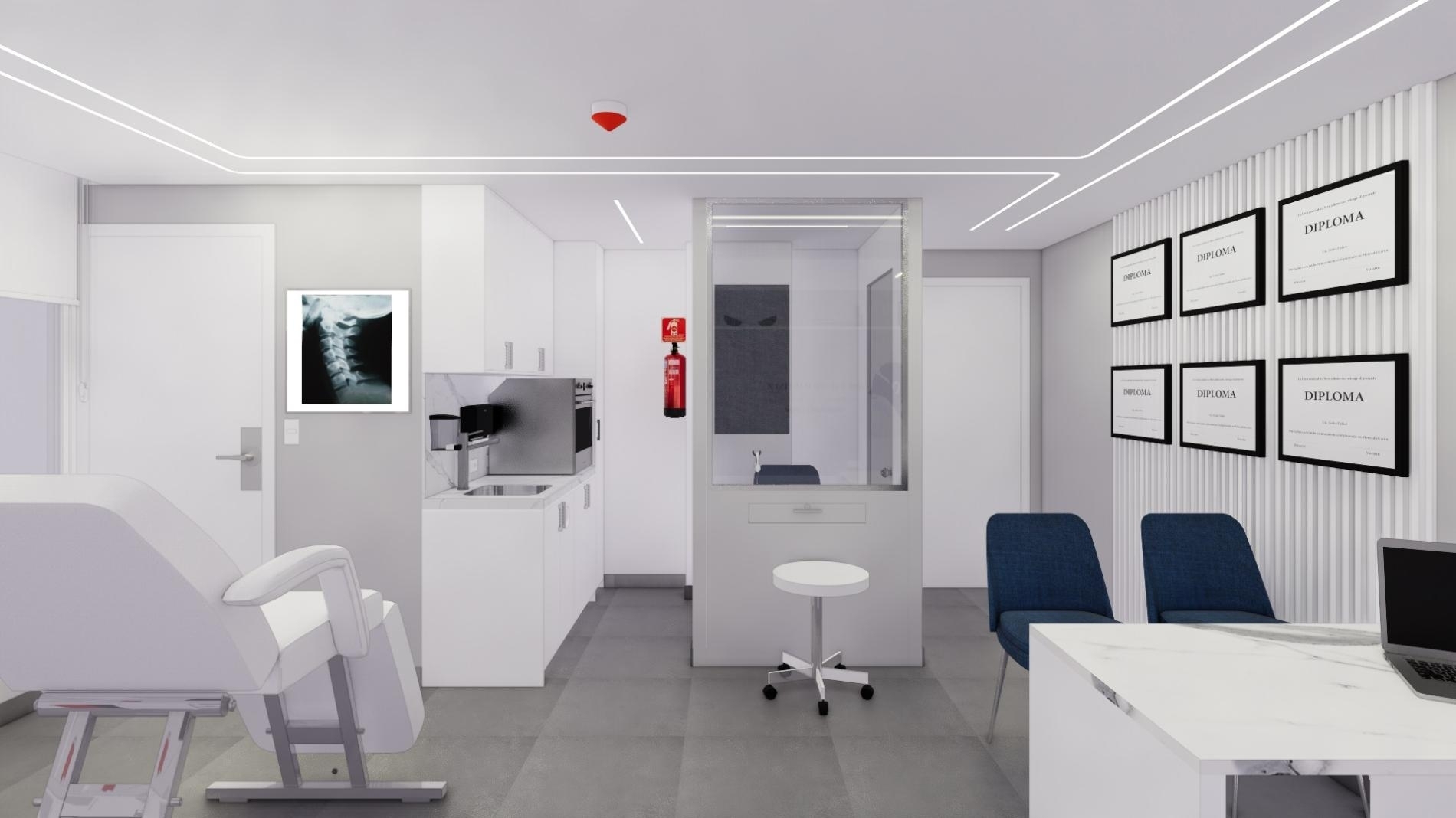 Foto 3 del imagenesDespues del proyecto DR. FAUSTO MARTINEZ realizado por Loah Diseño interior