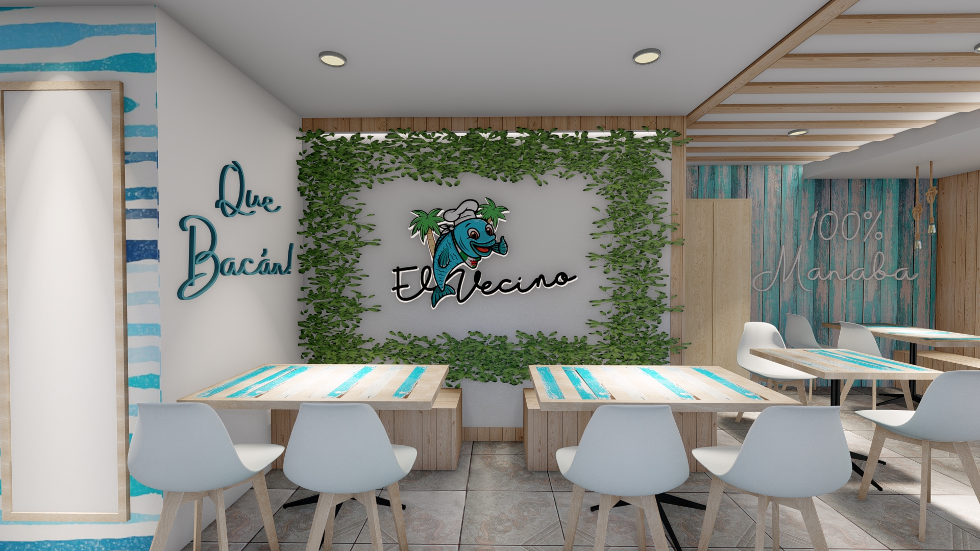 Foto 3 del imagenesDespues del proyecto El Vecino realizado por Loah Diseño interior