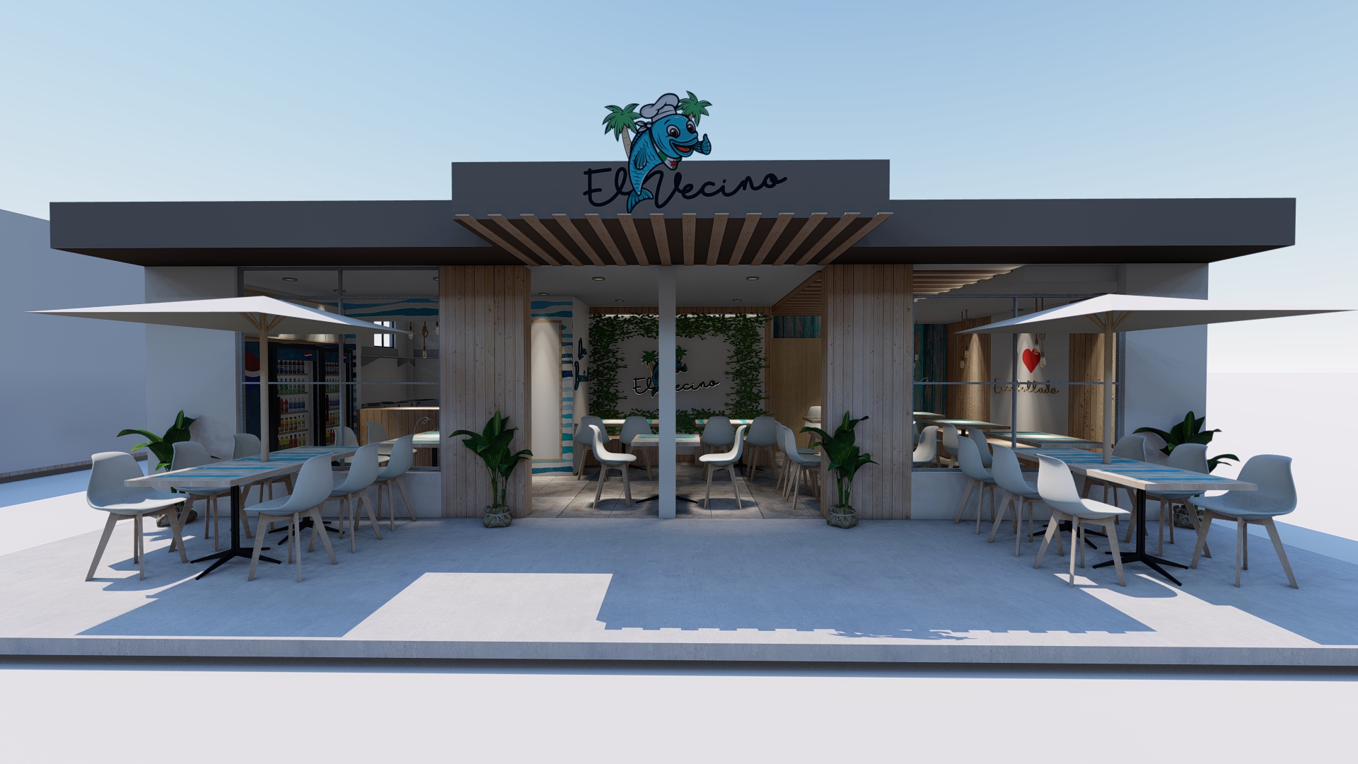 Foto principal del proyecto El Vecino despues del proyecto de LOAH Diseño interior