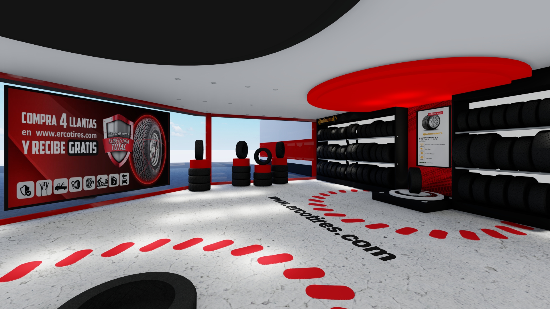 Foto 3 del imagenesDespues del proyecto ERCOTIRES AGENCIA EL INCA realizado por Loah Diseño interior