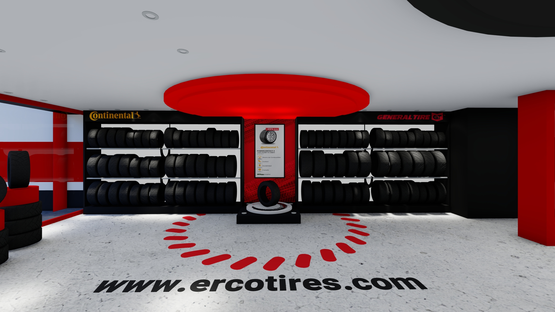 Foto 5 del imagenesDespues del proyecto ERCOTIRES AGENCIA EL INCA realizado por Loah Diseño interior