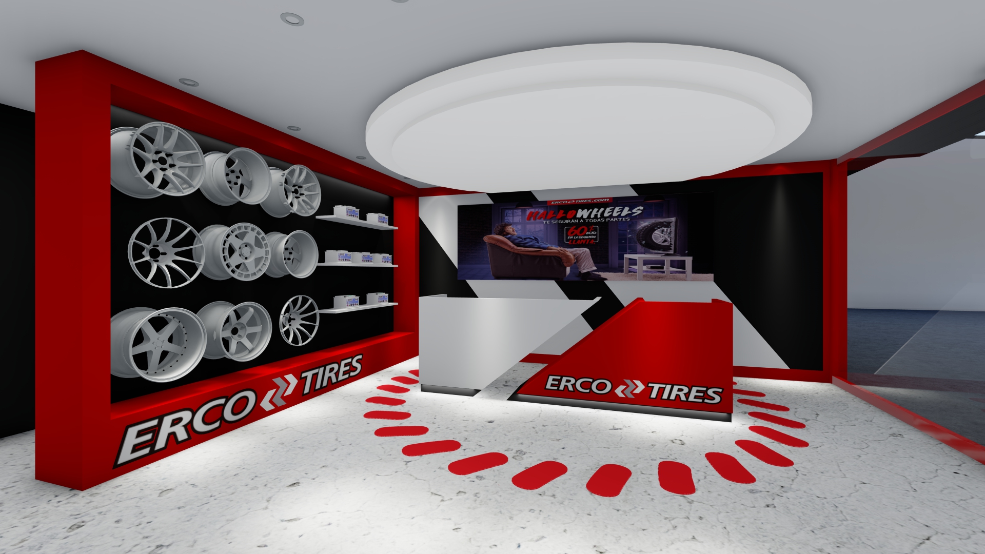 Foto 6 del imagenesDespues del proyecto ERCOTIRES AGENCIA EL INCA realizado por Loah Diseño interior