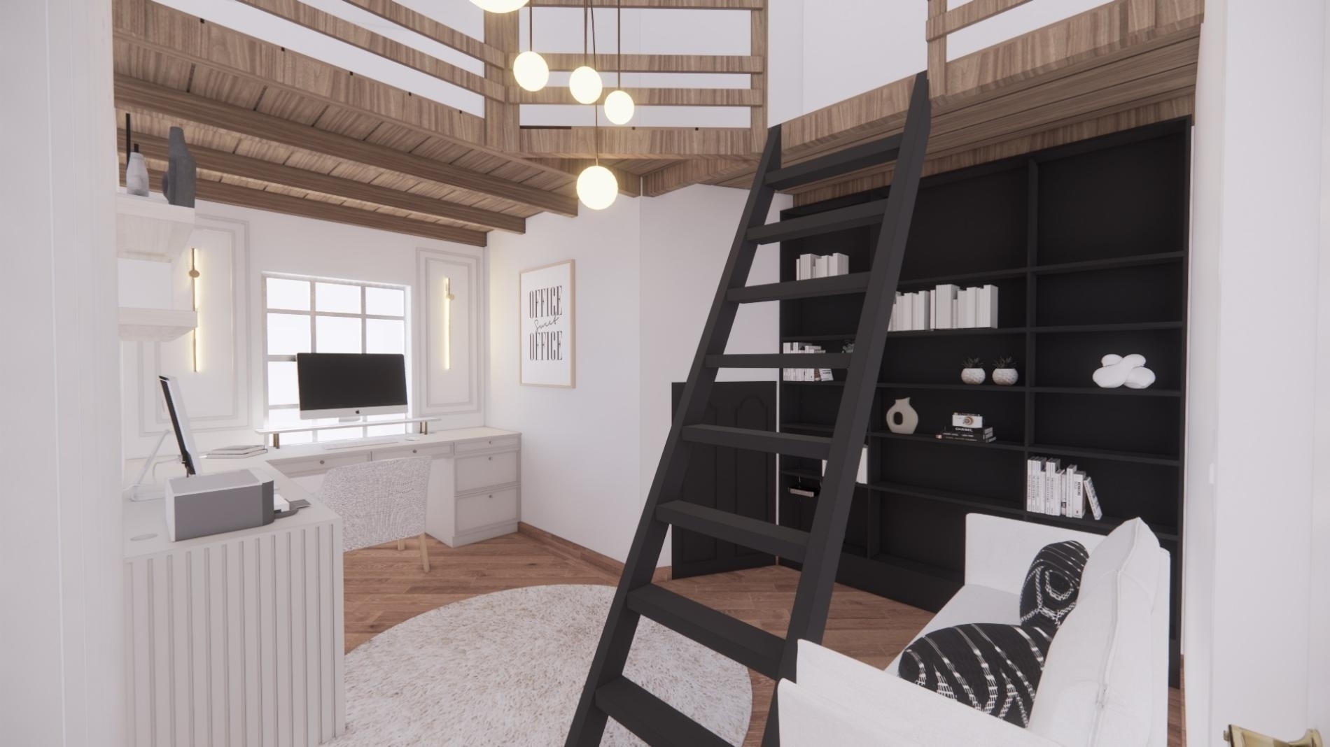 Foto del proyecto ESTUDIO PJ, despues de realizar el proyecto de LOAH Diseño interior