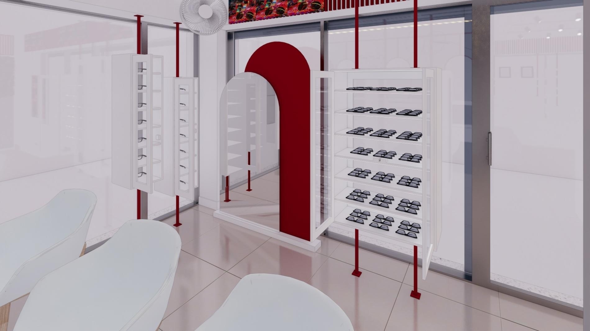 Foto 2 del imagenesDespues del proyecto EUROLENS ÓPTICA realizado por Loah Diseño interior