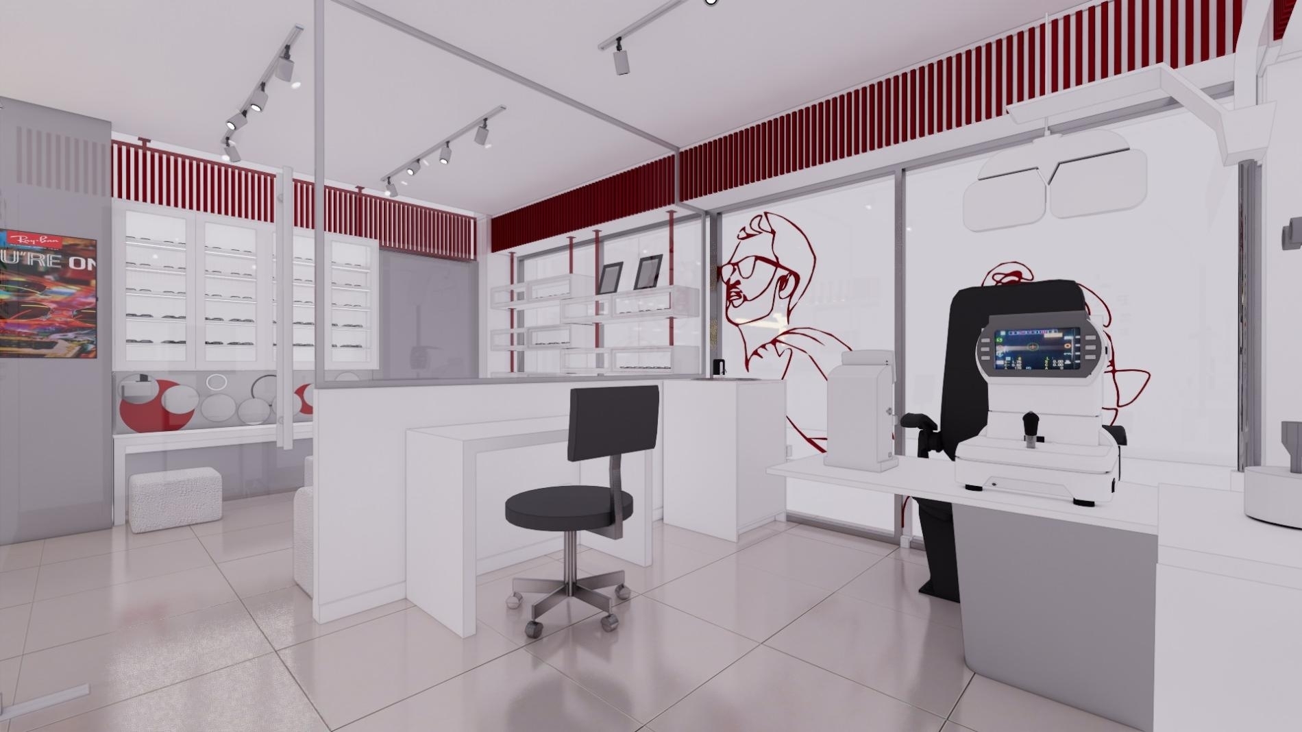 Foto 5 del imagenesDespues del proyecto EUROLENS ÓPTICA realizado por Loah Diseño interior