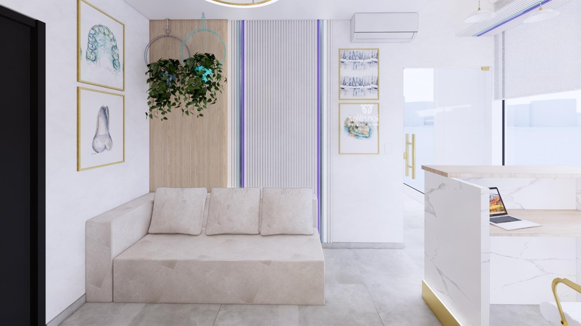 Foto 5 del imagenesDespues del proyecto GONZALES DENTAL CARE realizado por Loah Diseño interior