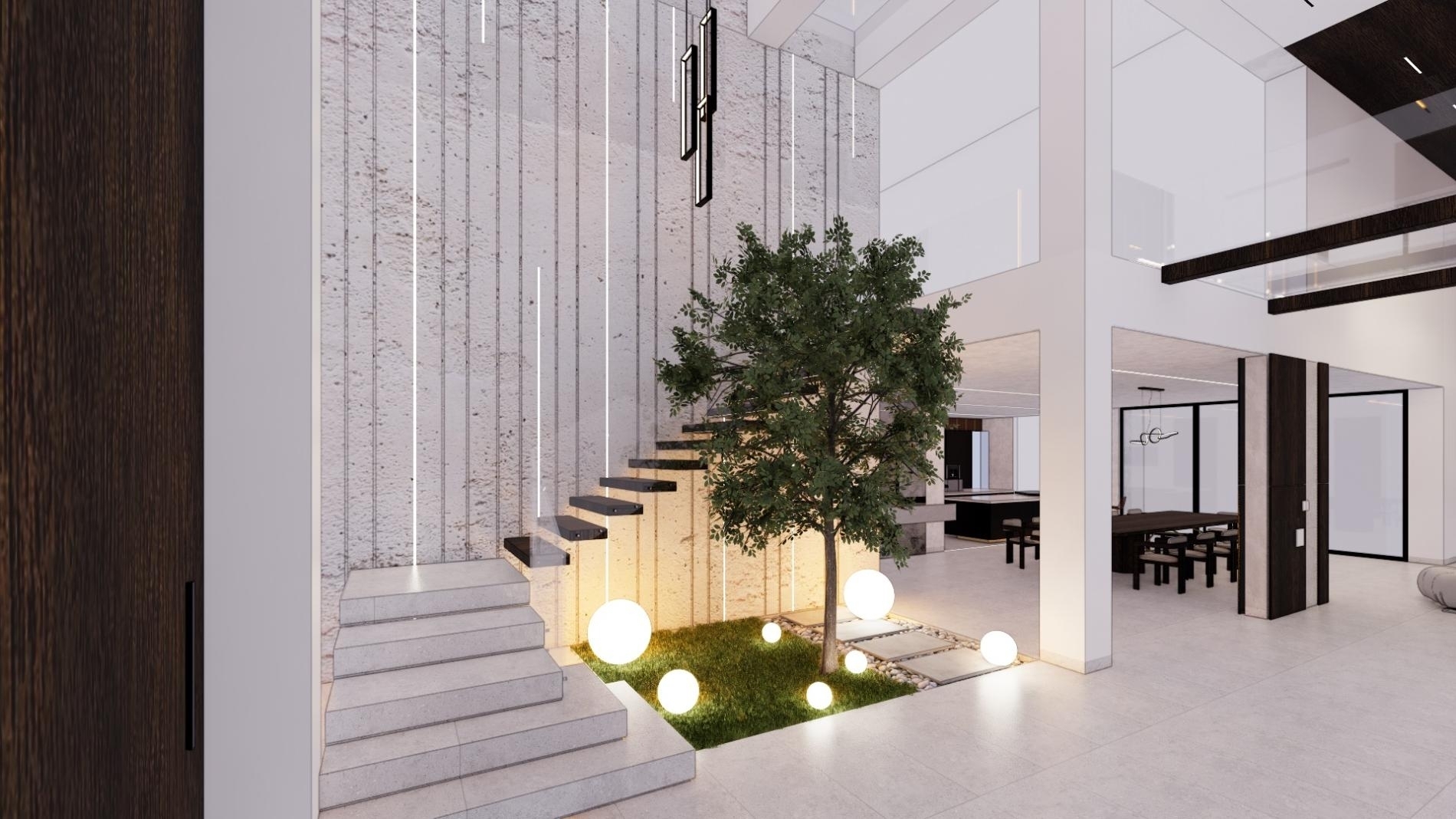 Foto 2 del imagenesDespues del proyecto JARDÍN INTERIOR RESIDENCIA FY realizado por Loah Diseño interior