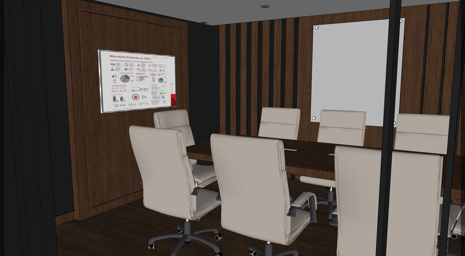 Foto 7 del imagenesVisualizacion del proyecto MUTUALISTA PICHINCHA realizado por Loah Diseño interior