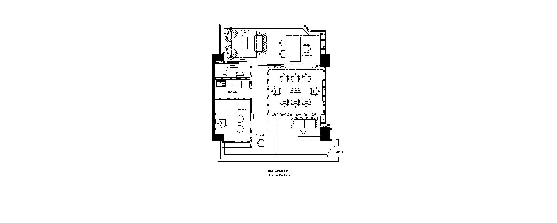 Foto 3 del imagenesDistribucion del proyecto MUTUALISTA PICHINCHA realizado por Loah Diseño interior