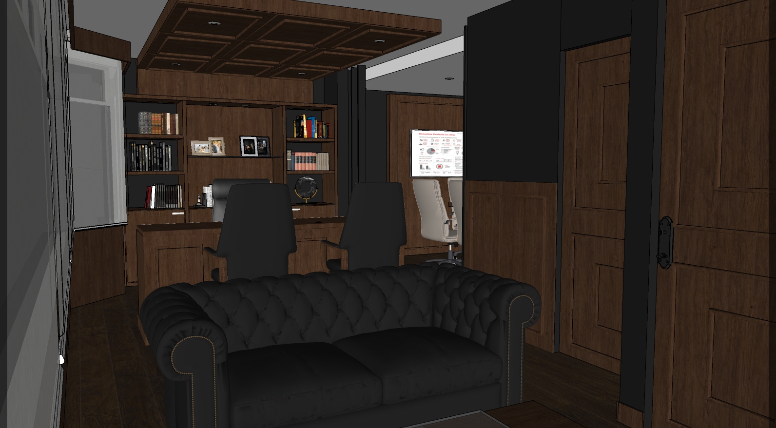 Foto 5 del imagenesVisualizacion del proyecto MUTUALISTA PICHINCHA realizado por Loah Diseño interior