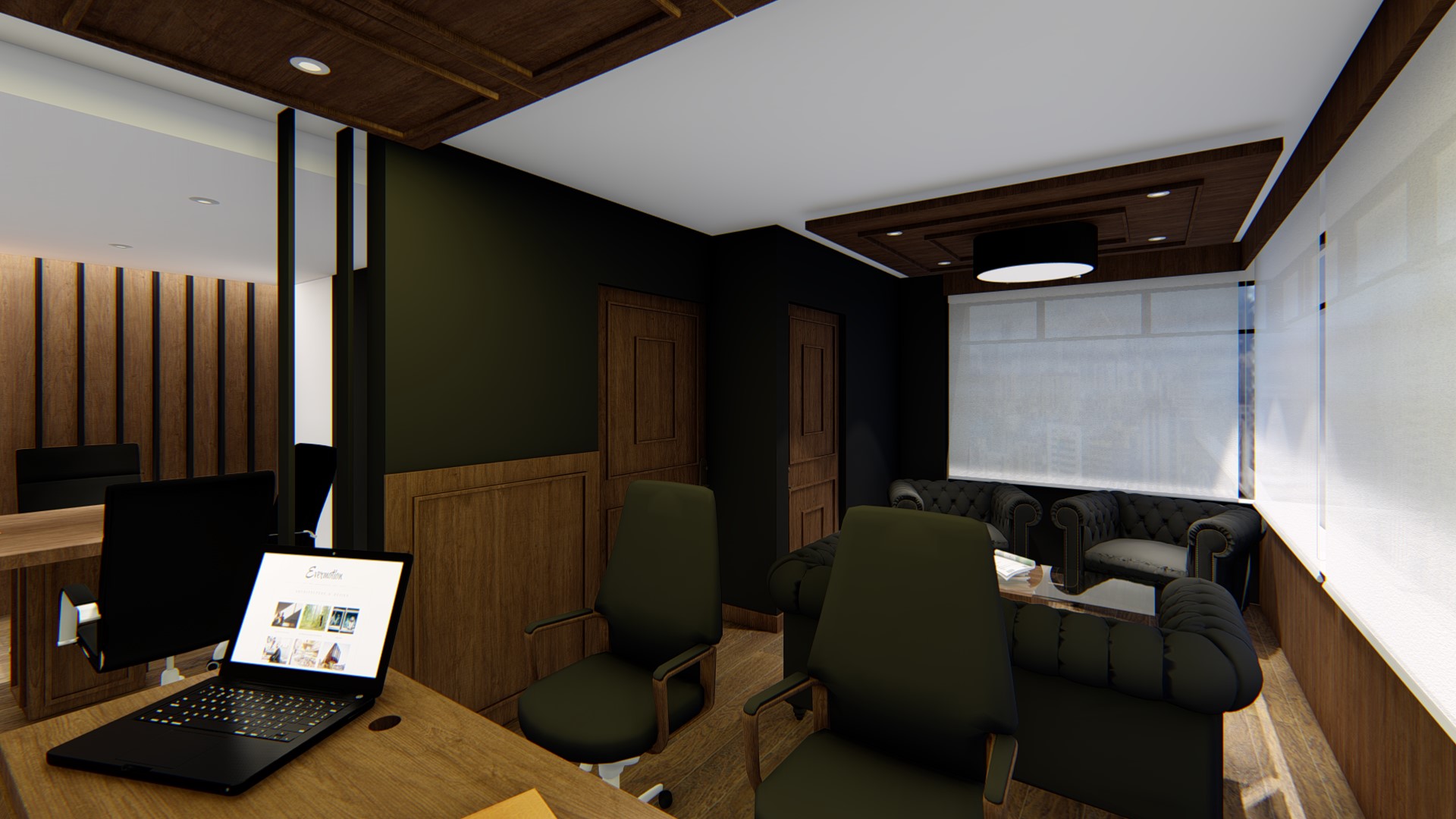Foto 4 del imagenesRender del proyecto MUTUALISTA PICHINCHA realizado por Loah Diseño interior