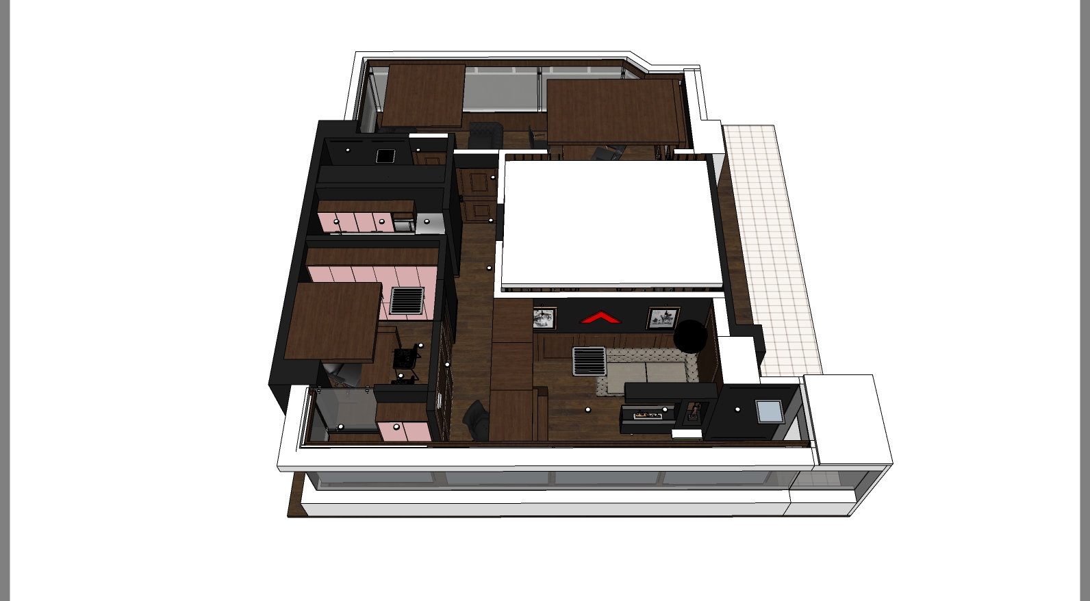 Foto 1 del imagenesVisualizacion del proyecto MUTUALISTA PICHINCHA realizado por Loah Diseño interior