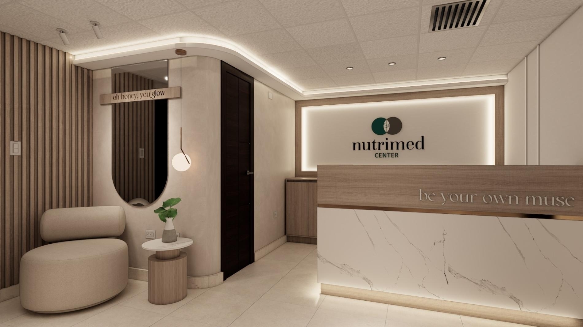 Foto del proyecto NUTRIMED, despues de realizar el proyecto de LOAH Diseño interior