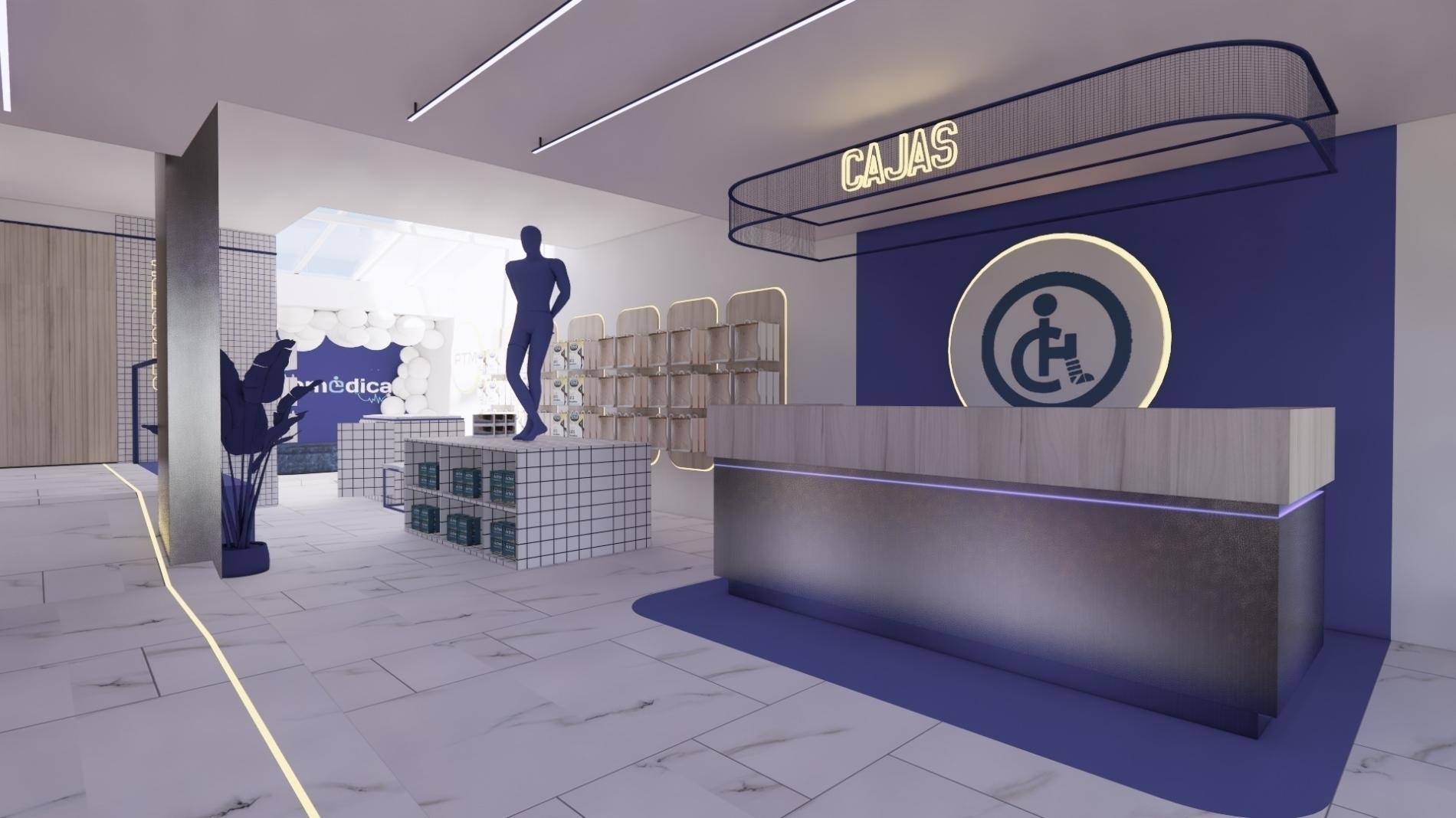 Foto del proyecto ORTOMÉDICA MATRIZ, despues de realizar el proyecto de LOAH Diseño interior