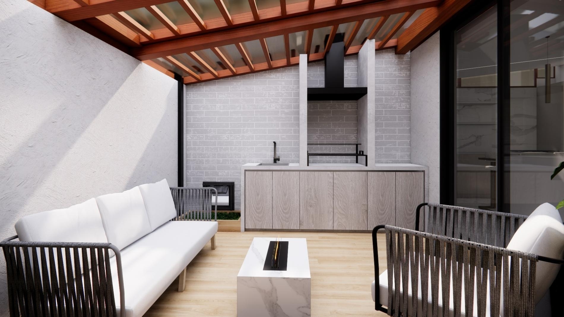 Foto 2 del imagenesDespues del proyecto PATIO EL realizado por Loah Diseño interior