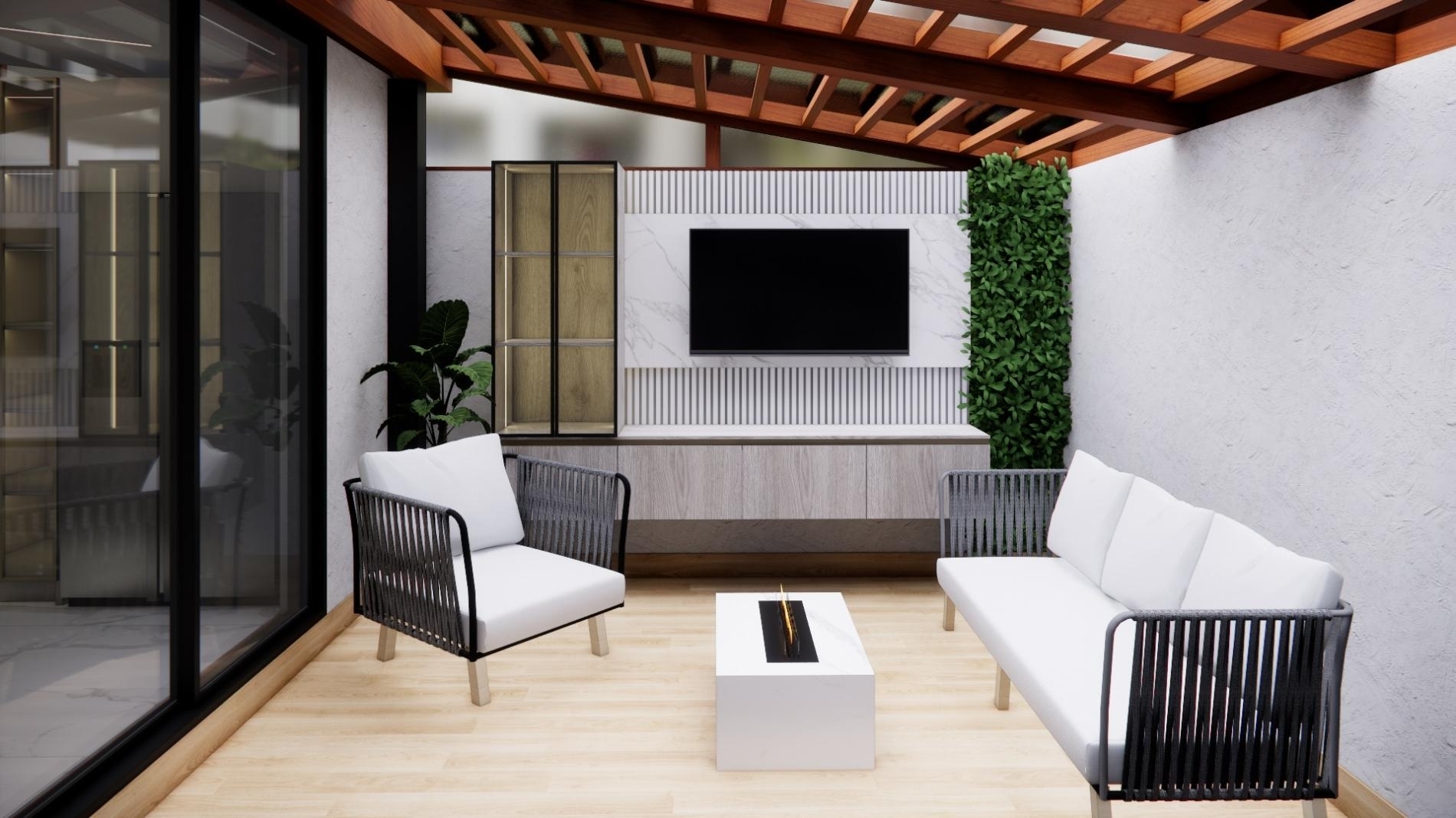 Foto 3 del imagenesDespues del proyecto PATIO EL realizado por Loah Diseño interior