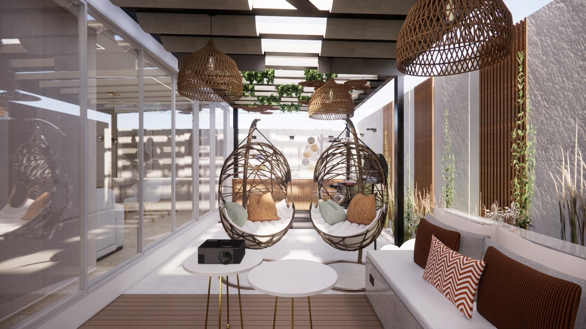 Foto 2 del imagenesDespues del proyecto PATIO YM realizado por Loah Diseño interior