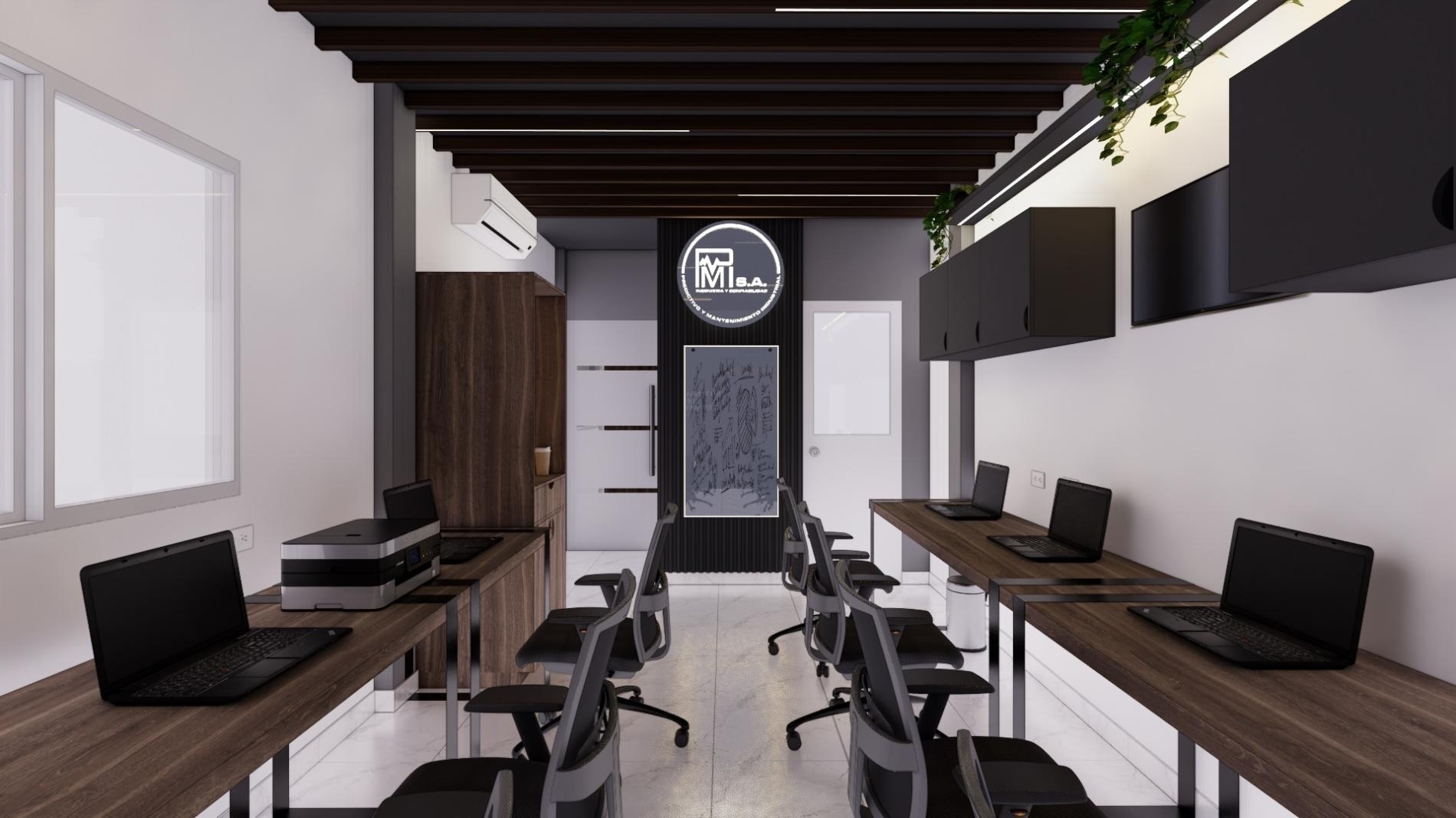 Foto del proyecto PMI S.A, despues de realizar el proyecto de LOAH Diseño interior