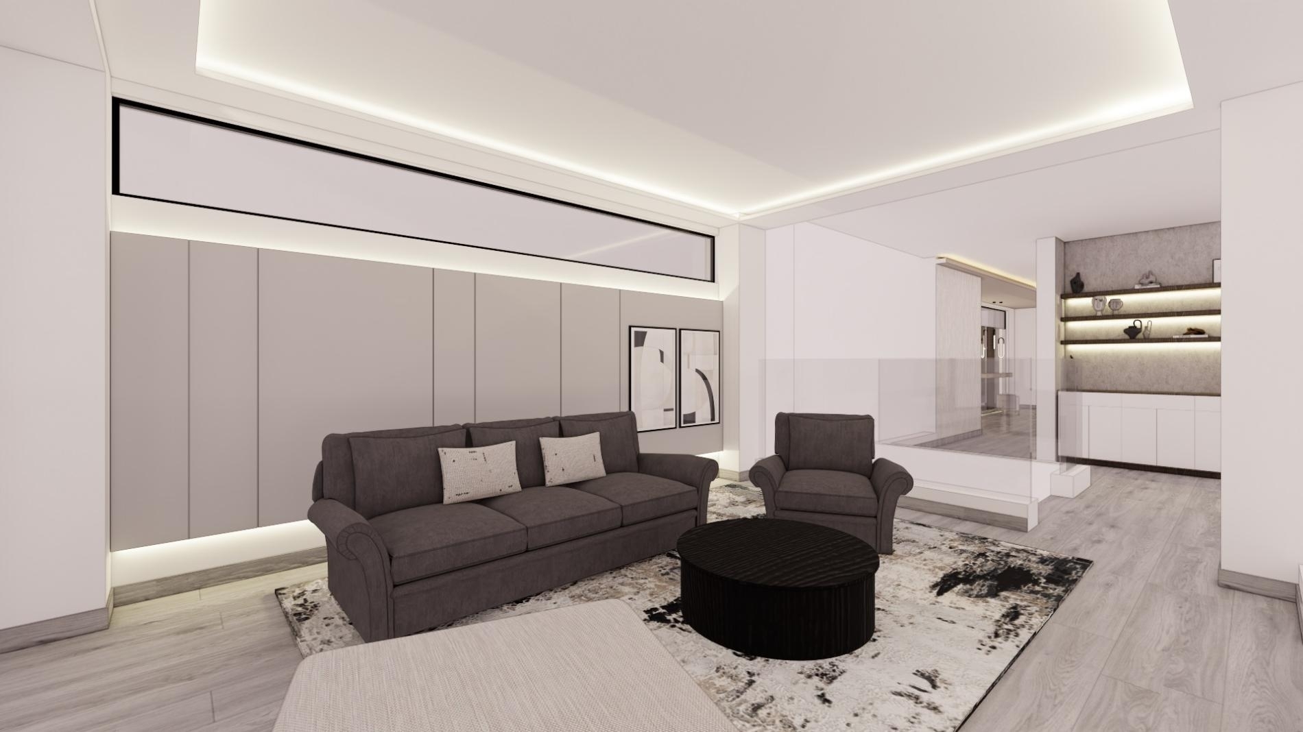 Foto 2 del imagenesDespues del proyecto SALA DE ESTAR CU realizado por Loah Diseño interior