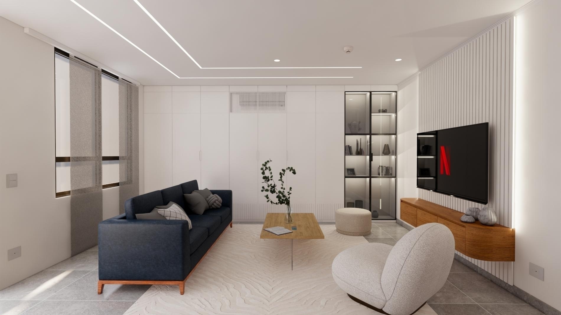 Foto del proyecto SALA MT, despues de realizar el proyecto de LOAH Diseño interior