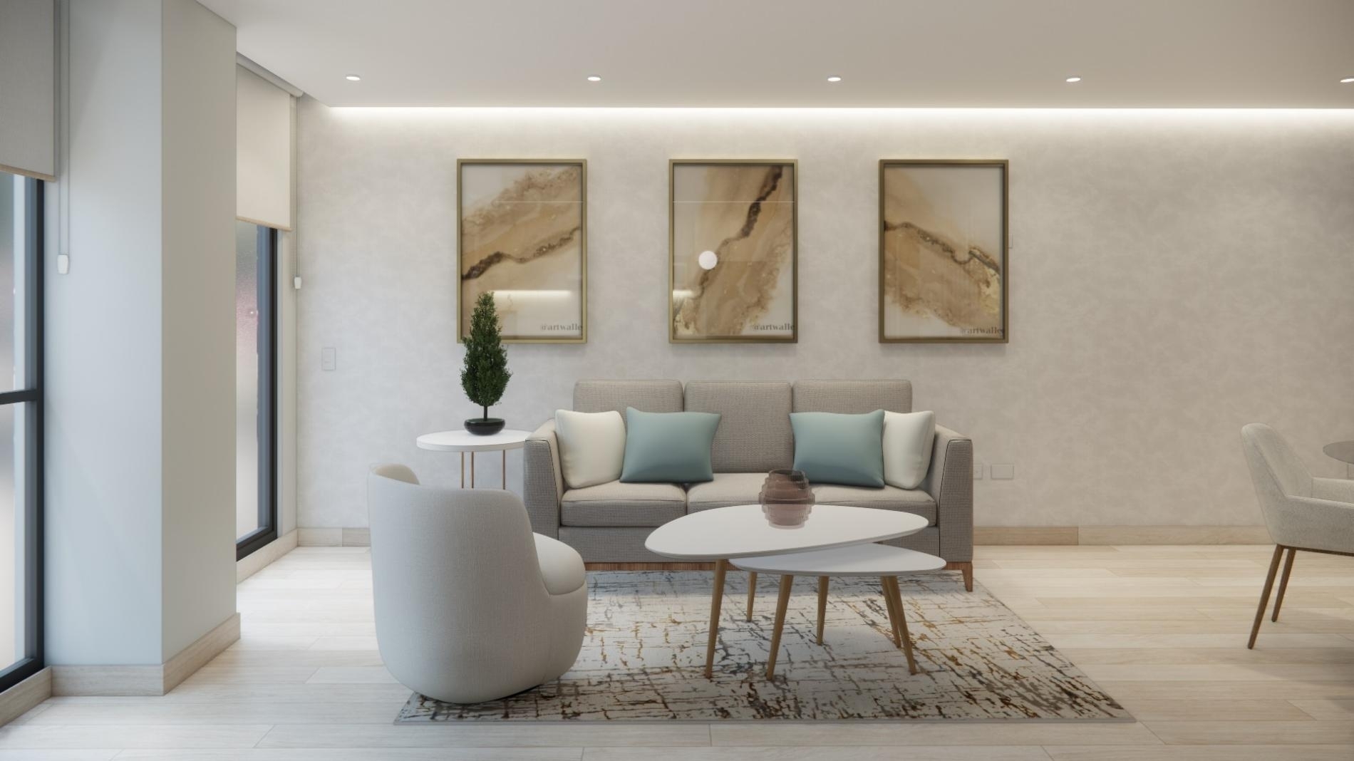 Foto 2 del imagenesDespues del proyecto SALA PC realizado por Loah Diseño interior