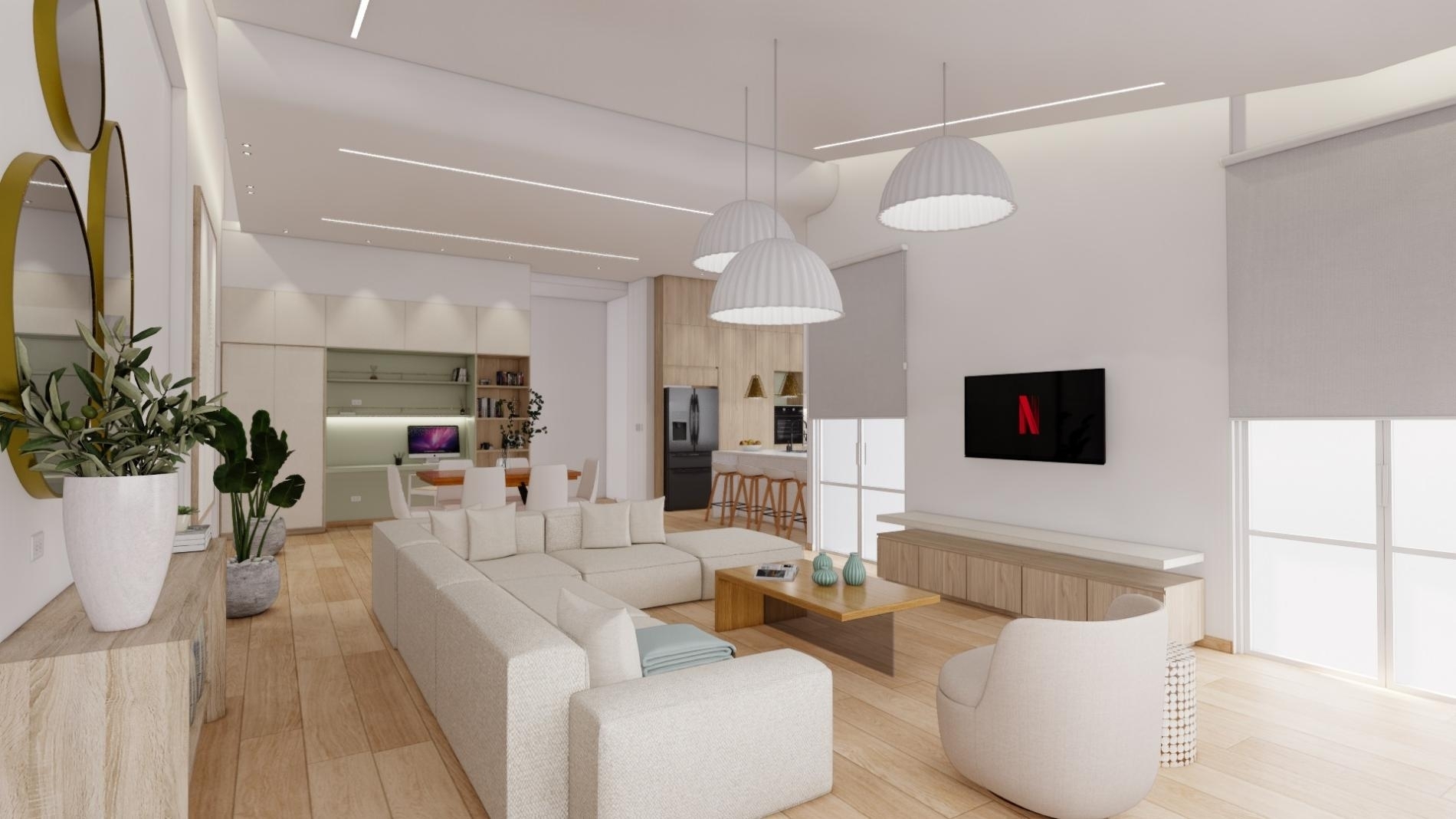 Foto 3 del imagenesDespues del proyecto SALA SC realizado por Loah Diseño interior