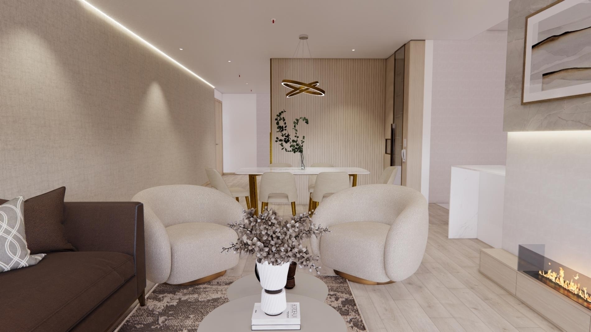 Foto del proyecto SALA VK, despues de realizar el proyecto de LOAH Diseño interior