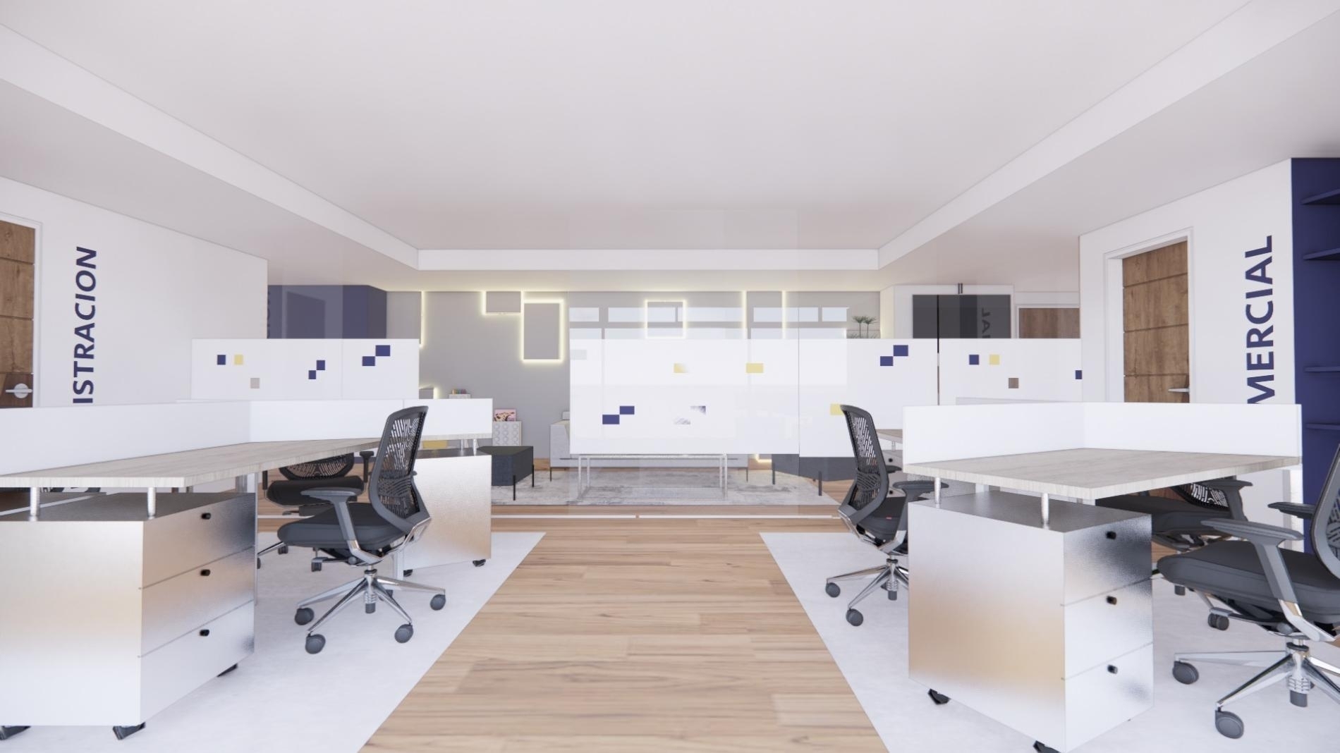 Foto 4 del imagenesDespues del proyecto SINTEL GROUP realizado por Loah Diseño interior